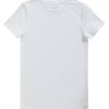 Jongens Ten Cate Shirt Met Korte Mouwen | Ten Cate Jongens Organic Cotton Stretch T-Shirt Wit 001