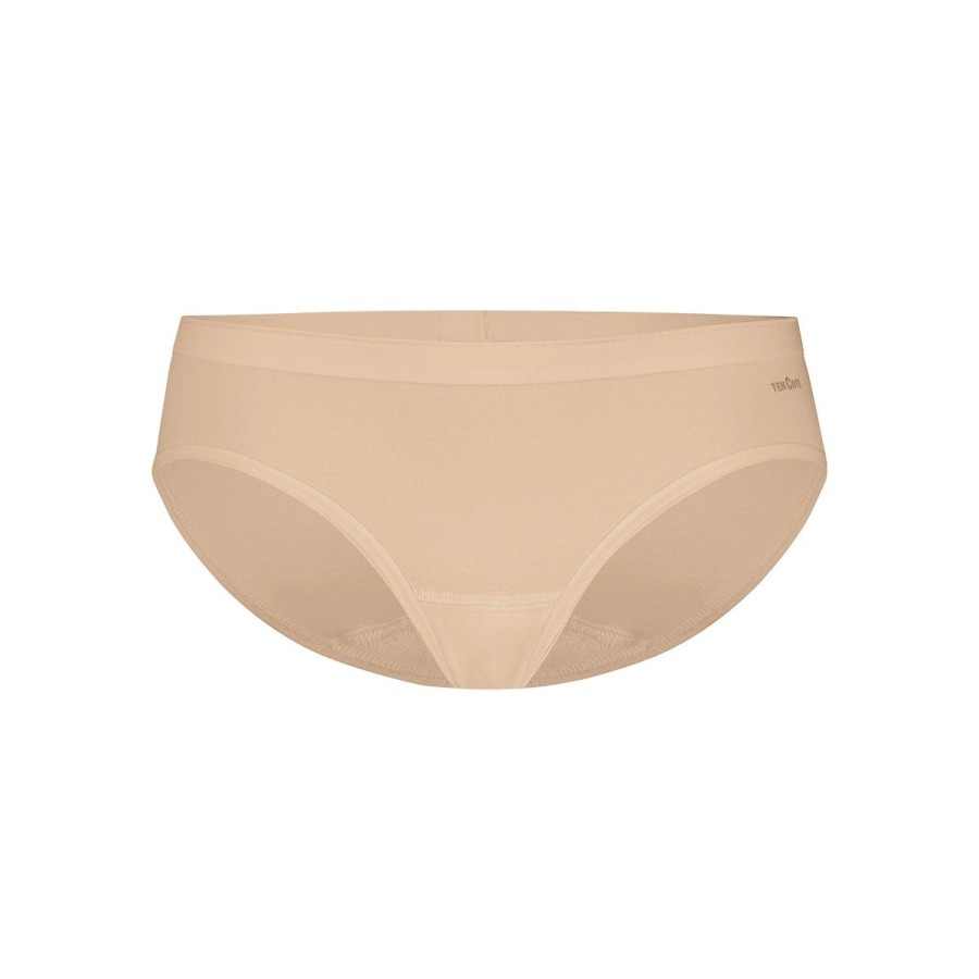 Dames Ten Cate Bikini Slip | Ten Cate Dames Basics 2-Pack Bikini Beige 029