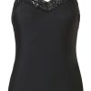 Dames Ten Cate Hemd Met Smalle Bandjes | Ten Cate Dames Secrets Spaghetti Lace Top 090