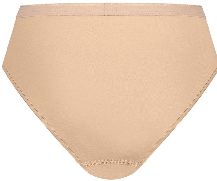 Dames Ten Cate Highleg Slip | Ten Cate Dames Basics Shape High Leg Slip Beige 029