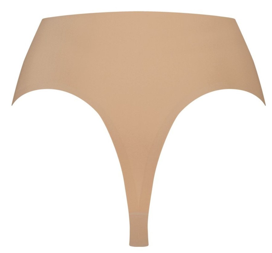 Dames Ten Cate Strings | Ten Cate Dames Secrets String High Waist Walnut 1532