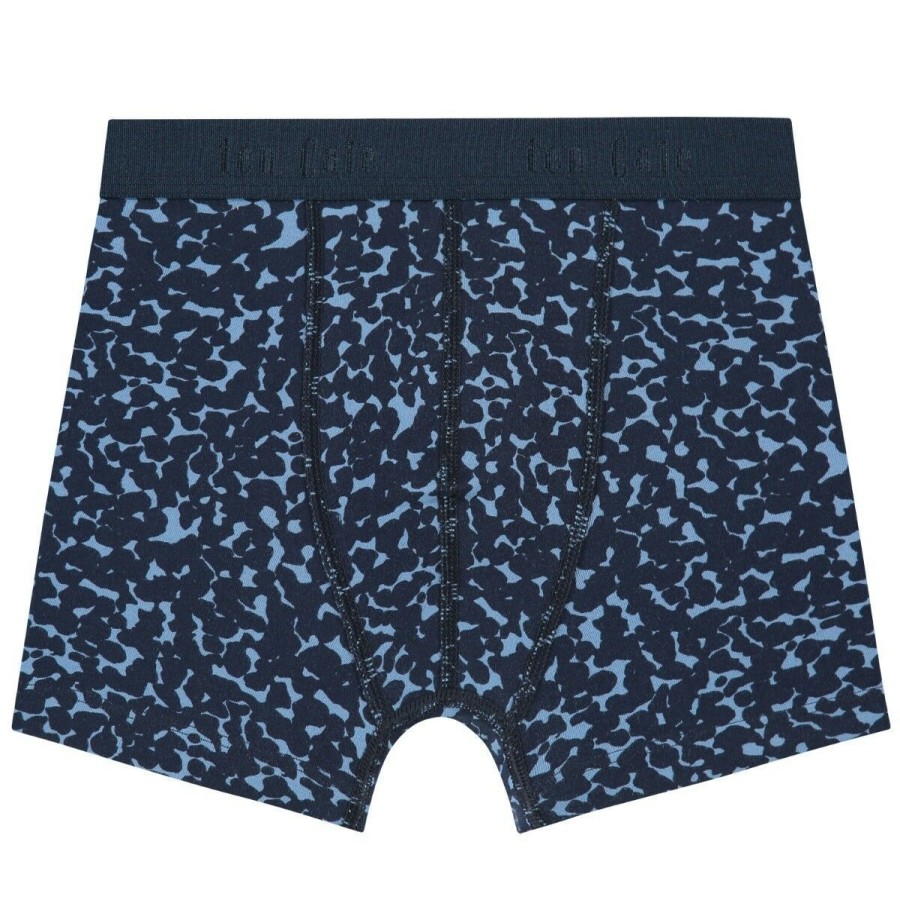 Jongens Ten Cate Boxer | Ten Cate Jongens Organic Cotton Stretch Short Blauw 1489