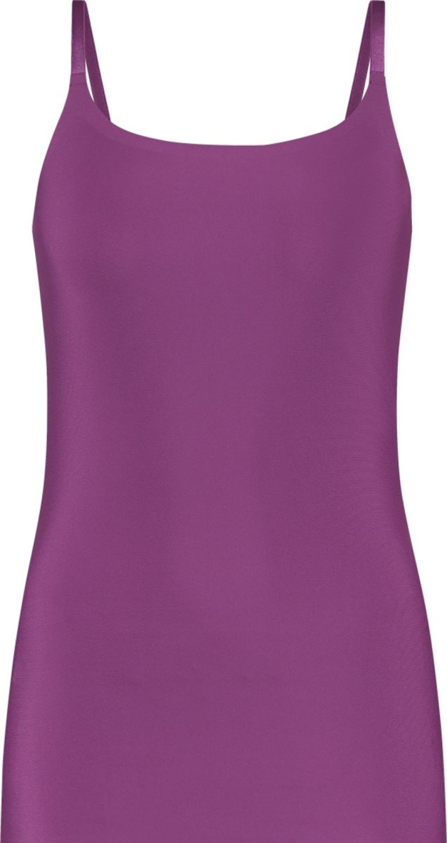 Dames Ten Cate Hemd Met Smalle Bandjes | Ten Cate Dames Secrets Spaghetti Top Purple 1595