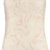 Dames Ten Cate Hemd Met Smalle Bandjes | Ten Cate Dames Secrets Spaghetti Top Swirle Soft Pink 1596