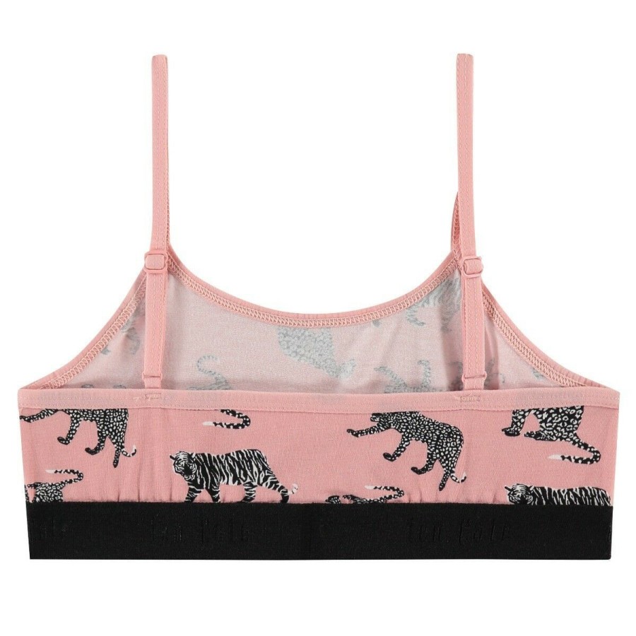 Meisjes Ten Cate Tiener Top | Ten Cate Meisjes Organic Cotton Stretch Top Tiger 3181