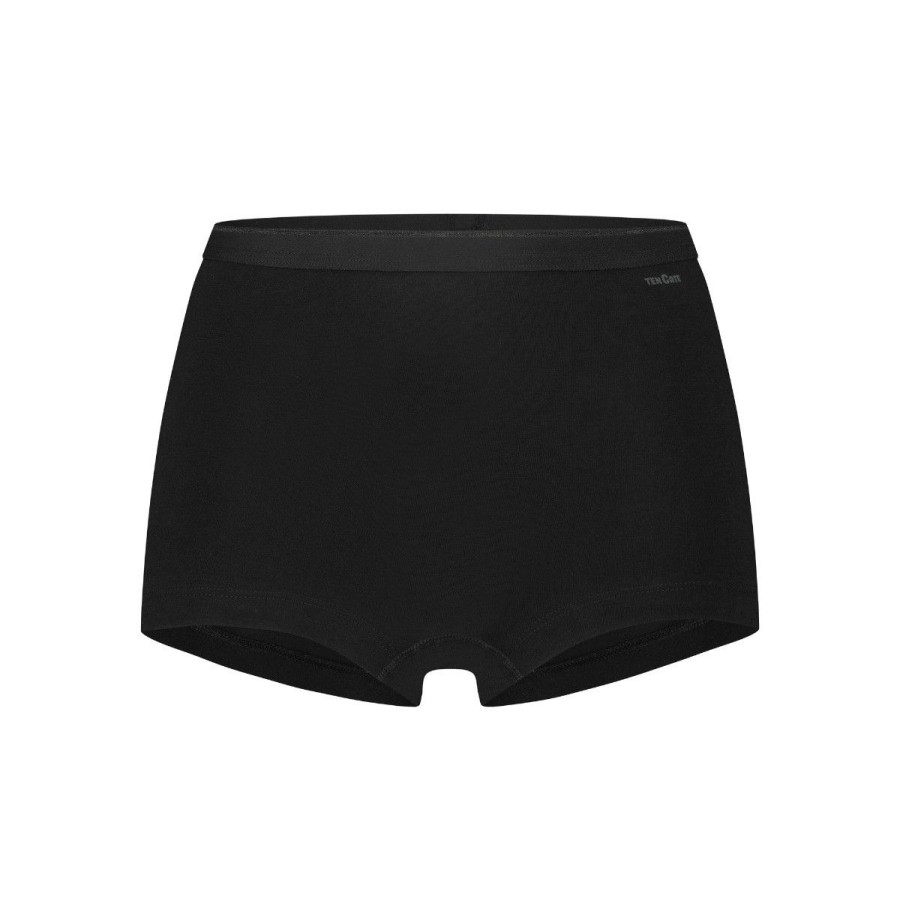 Dames Ten Cate Short | Ten Cate Dames Basics 2-Pack Short Zwart 090