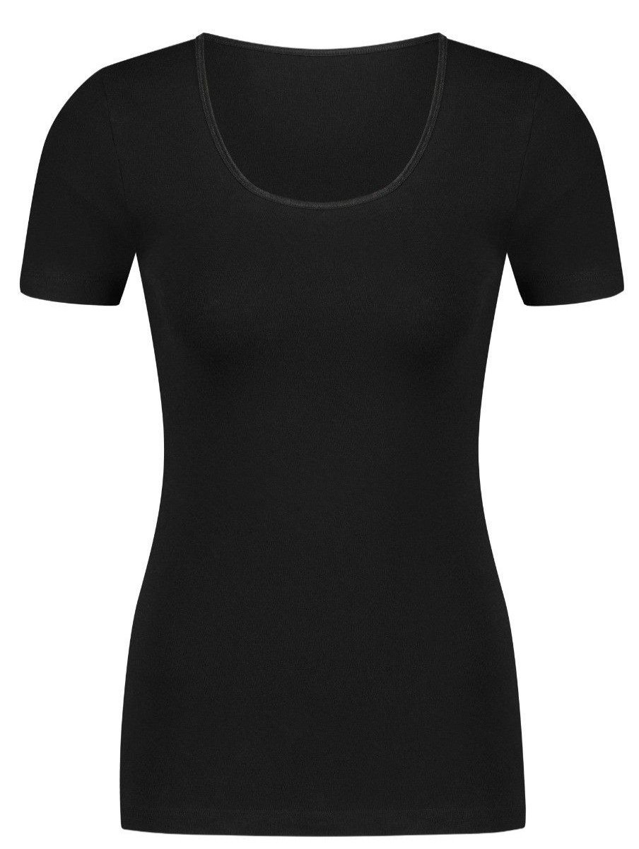 Dames Ten Cate Basic | Ten Cate Dames Basics T-Shirt Zwart 090