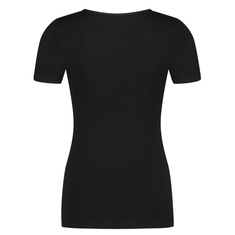 Dames Ten Cate Basic | Ten Cate Dames Basics T-Shirt Zwart 090