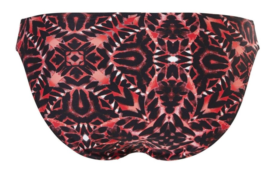 Dames Ten Cate Bikinislips | Tc Wow Dames Bikinislip Roze/Zwart 2008