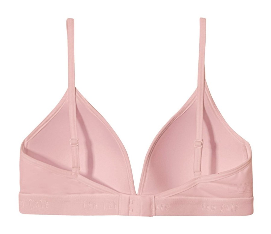 Dames Ten Cate | Ten Cate Unisex Basics Girls Padded Bra Ash Pink 1393