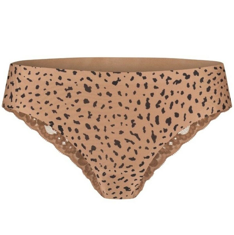 Dames Ten Cate Rio Slip | Ten Cate Dames Secrets Lace Brazilian Wild Nuts 1536