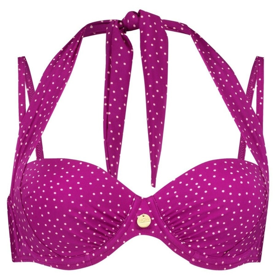 Dames Ten Cate Bikinitops | Tc Wow Dames Bikinitop Berry Dots 1469