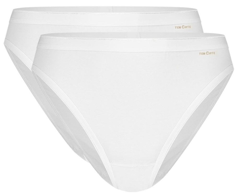 Dames Ten Cate Rio Slip | Ten Cate Dames Basics 2-Pack Rio Wit 001