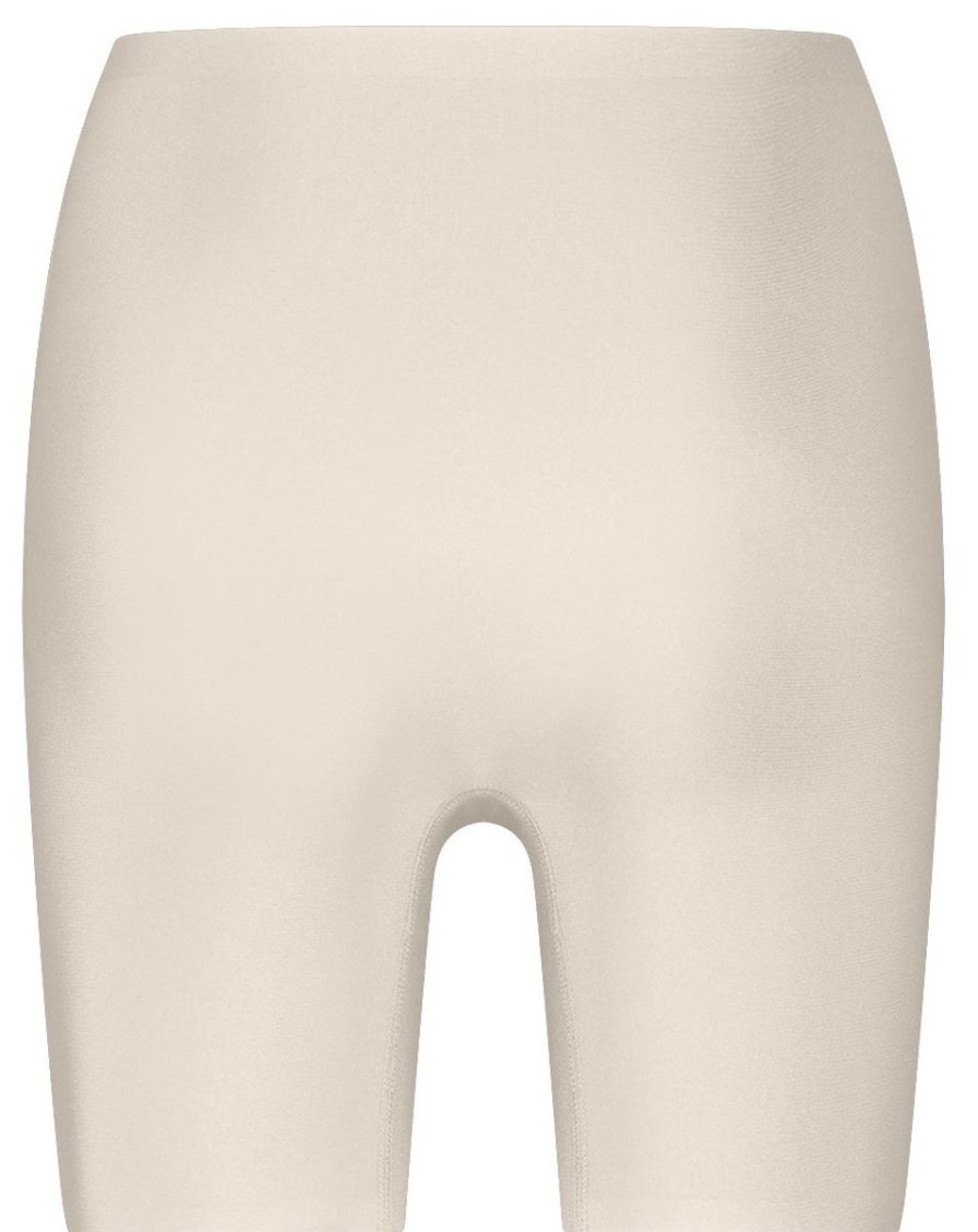 Dames Ten Cate Lange Pijpjes | Ten Cate Dames Secrets High Waist Long Shorts Almond 1552