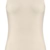 Dames Ten Cate Hemd Met Brede Bandjes | Ten Cate Dames Secrets Cotton Top 2-Way Almond 1552