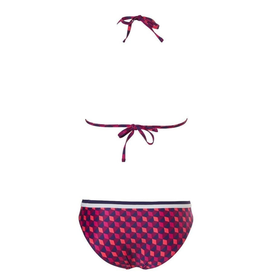 Dames Ten Cate Bikini'S | Tweka Bikini Roze/Paars 2090