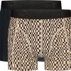 Heren Ten Cate Boxershorts | Ten Cate Heren 2-Pack Basic Short Waves 3222