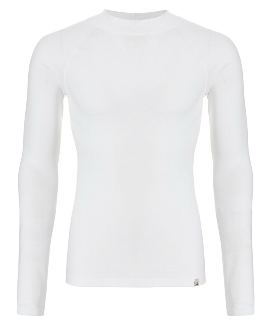 Heren Ten Cate Shirt Met Lange Mouwen | Ten Cate Heren Thermo Longsleeve Snow White 015