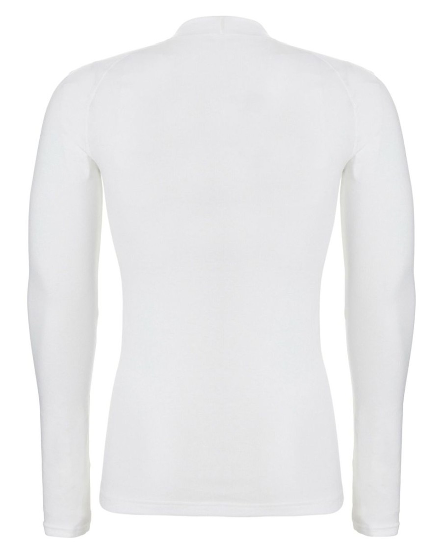 Heren Ten Cate Shirt Met Lange Mouwen | Ten Cate Heren Thermo Longsleeve Snow White 015