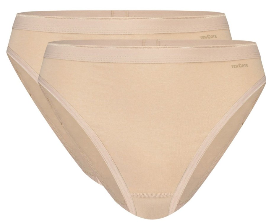 Dames Ten Cate Rio Slip | Ten Cate Dames Basics 2-Pack Rio Beige 029