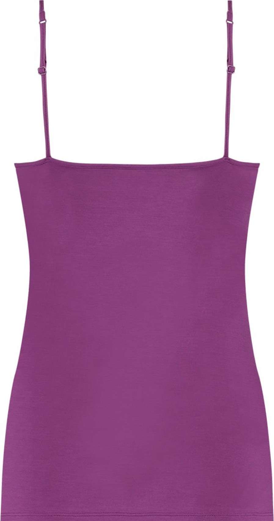 Dames Ten Cate Hemd Met Smalle Bandjes | Ten Cate Dames Secrets Spaghetti Top V-Neck Purple 1595