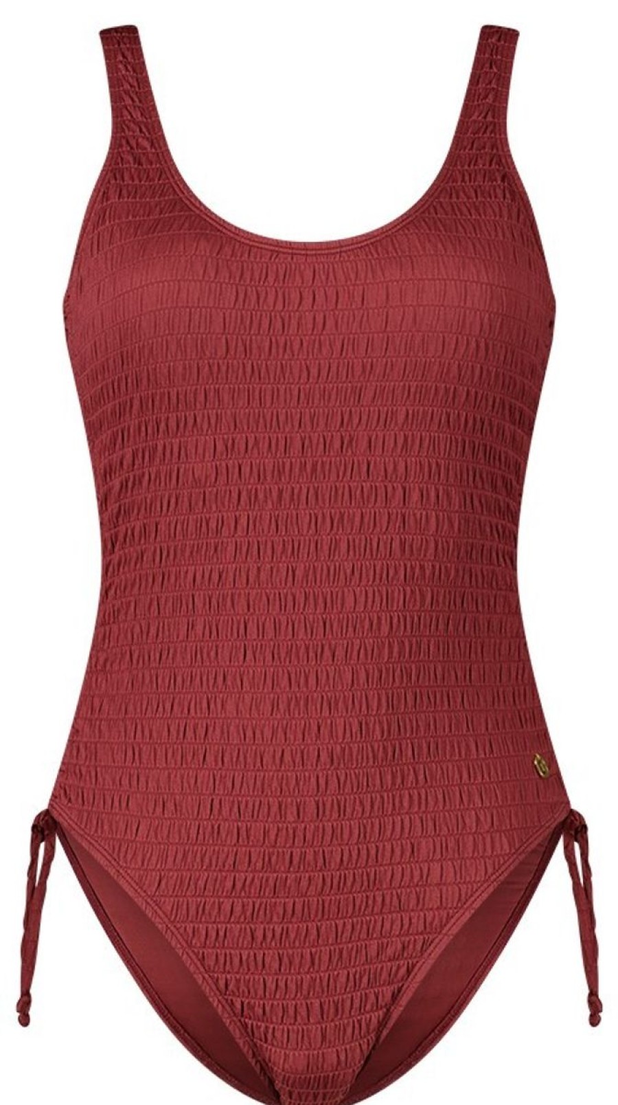 Dames Ten Cate Badpakken | Ten Cate Beach Dames Badpak Shiny Rouge 2372