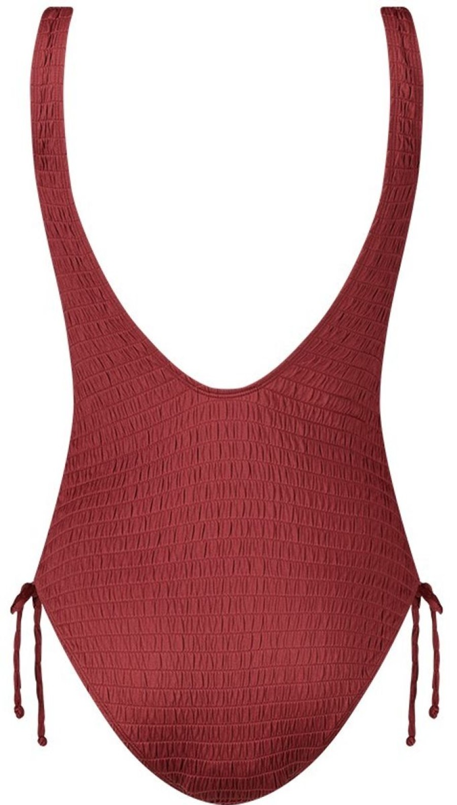 Dames Ten Cate Badpakken | Ten Cate Beach Dames Badpak Shiny Rouge 2372